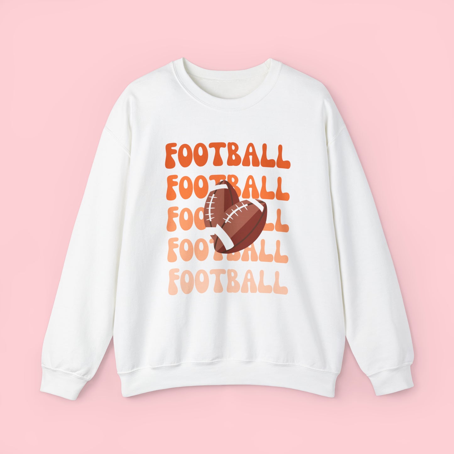 Football Crewneck Sweatshirt