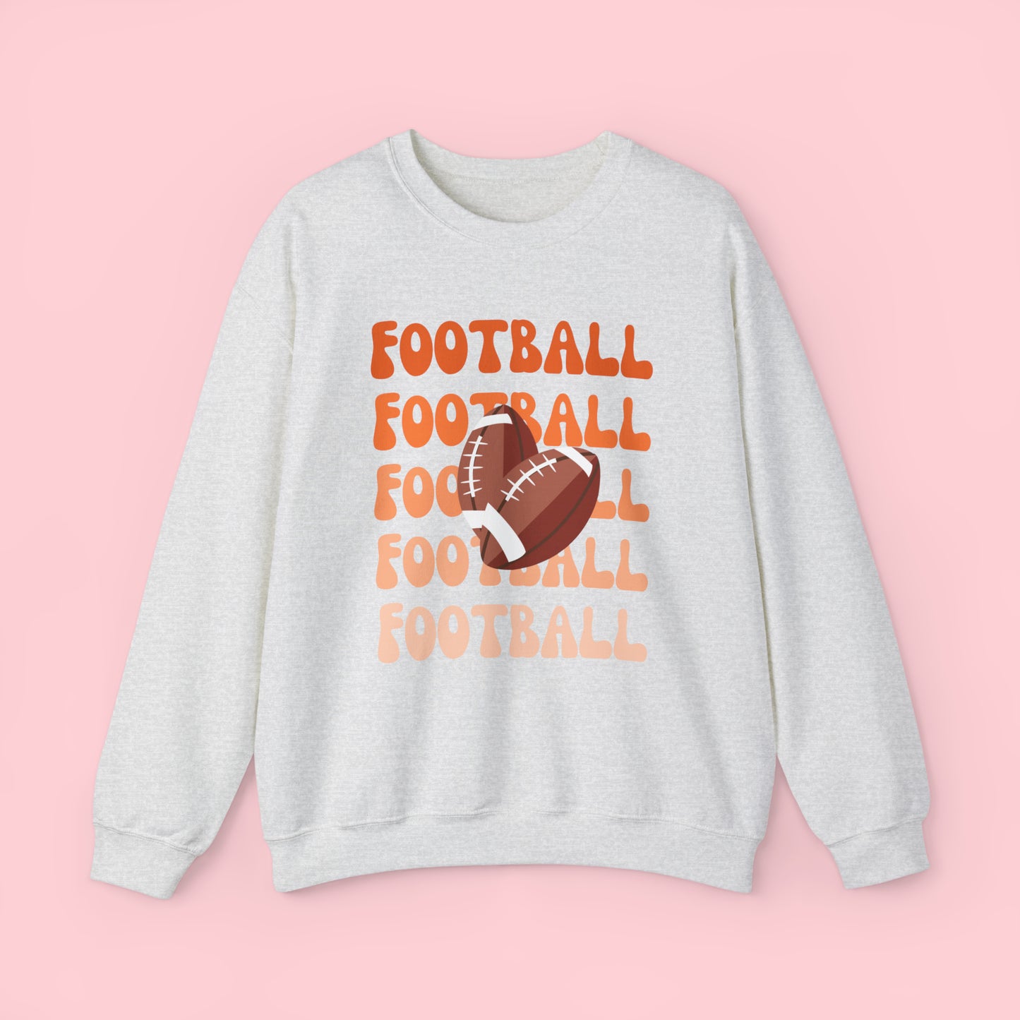 Football Crewneck Sweatshirt
