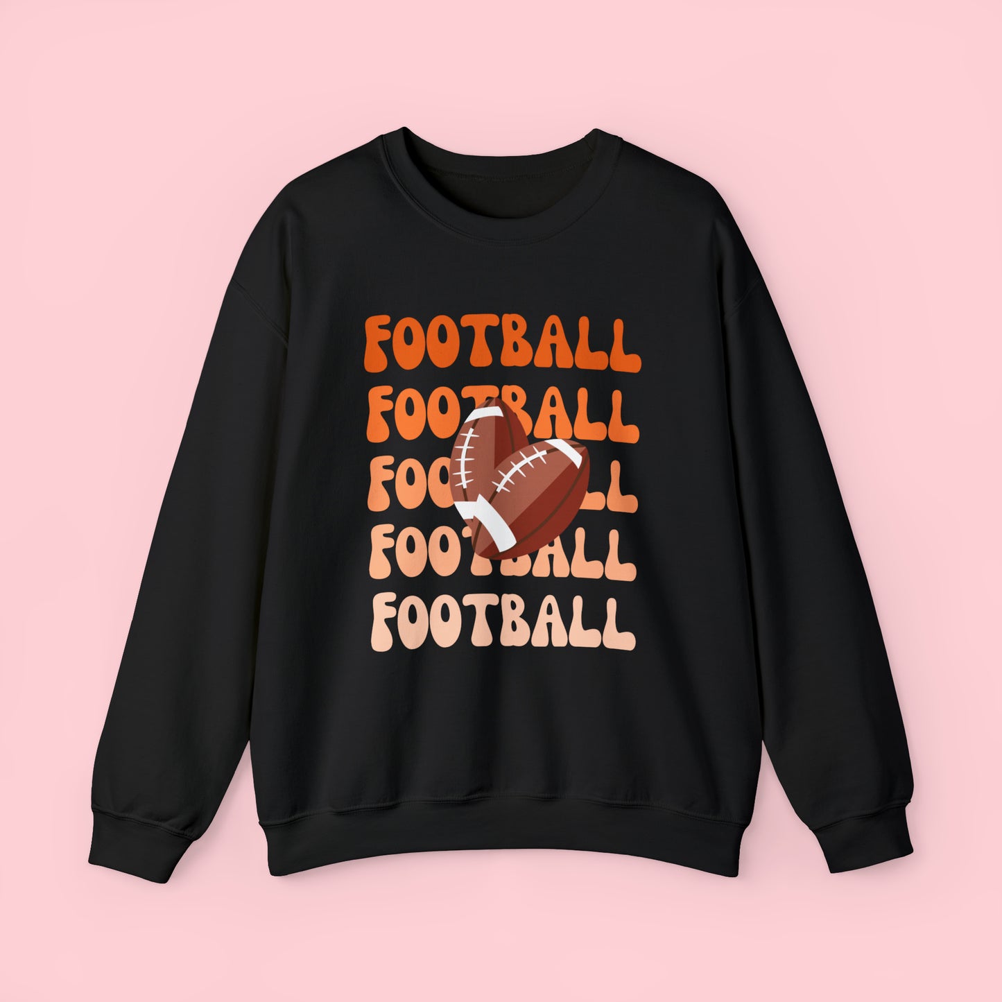 Football Crewneck Sweatshirt