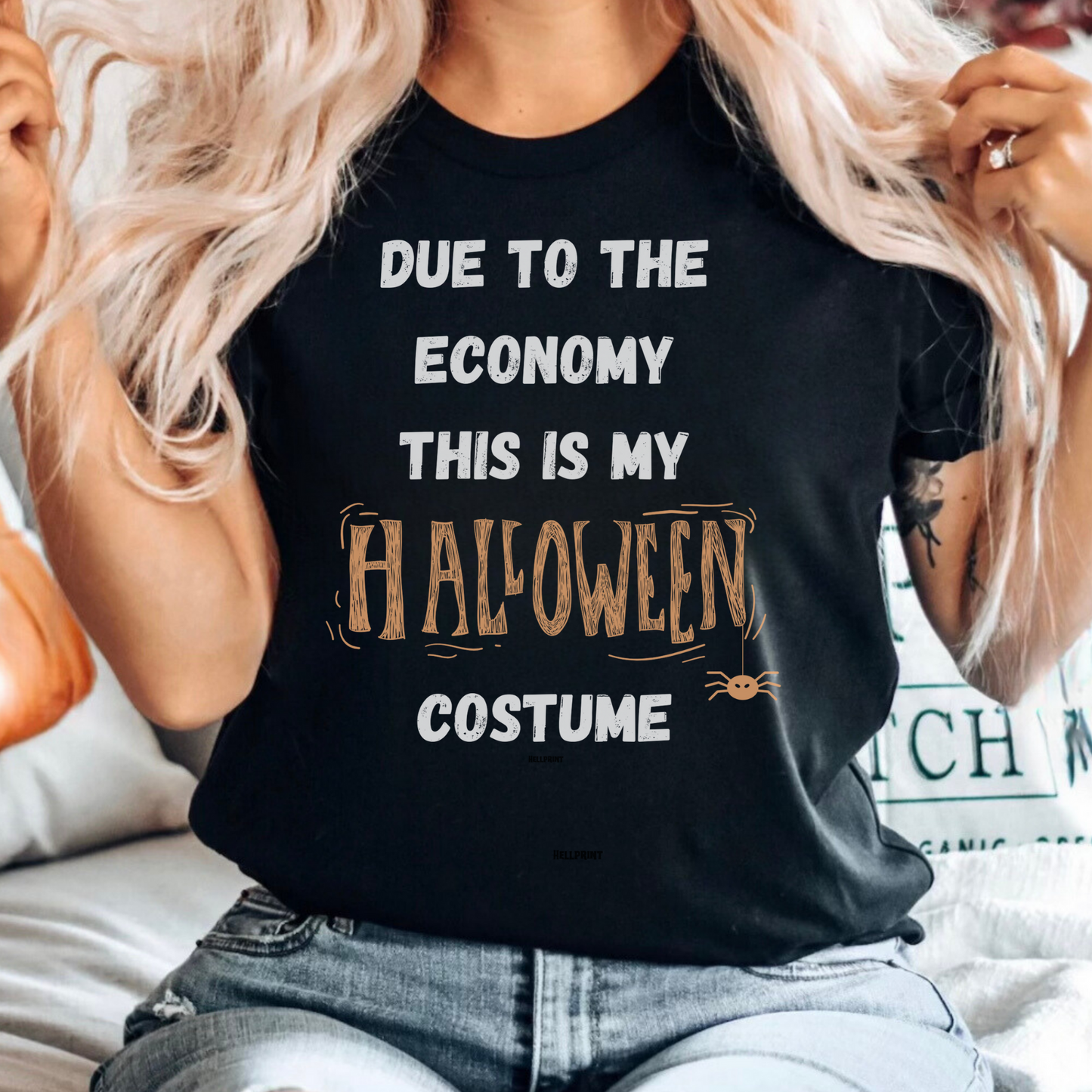 Due To The Economy - Halloween Tshirt -