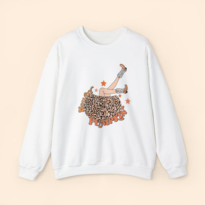 HOWDY PUMPKIN I Halloween Crewneck Sweatshirt I