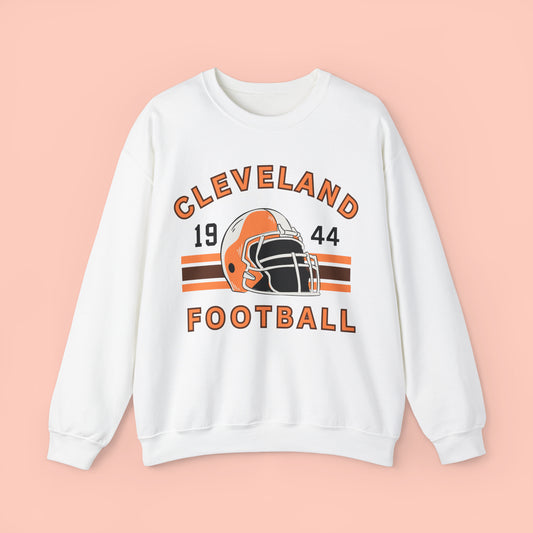 Cleveland Football Crewneck Sweatshirt