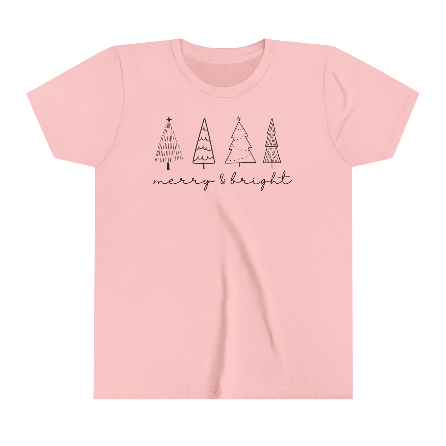 Merry and Bright Youth Short Sleeve Tee