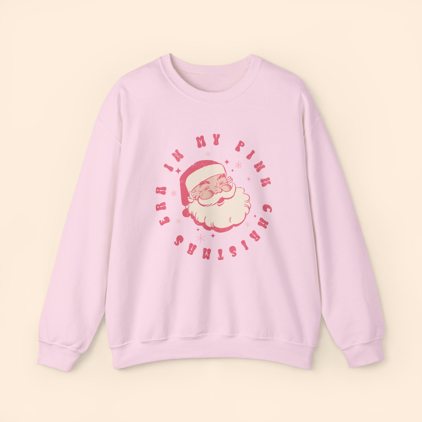 In My Pink Christmas Era Crewneck Sweatshirt