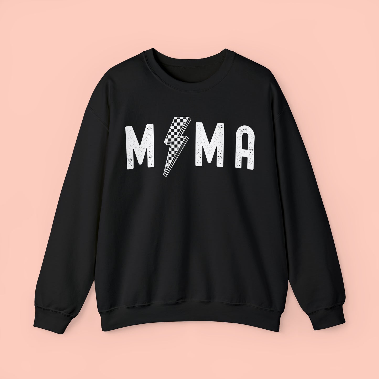 Mama Lightning Bolt- Mother's Day Crewneck Sweatshirt