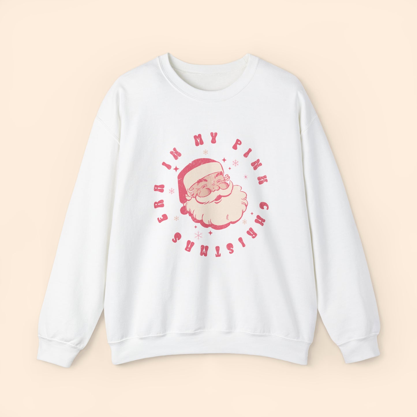 In My Pink Christmas Era Crewneck Sweatshirt