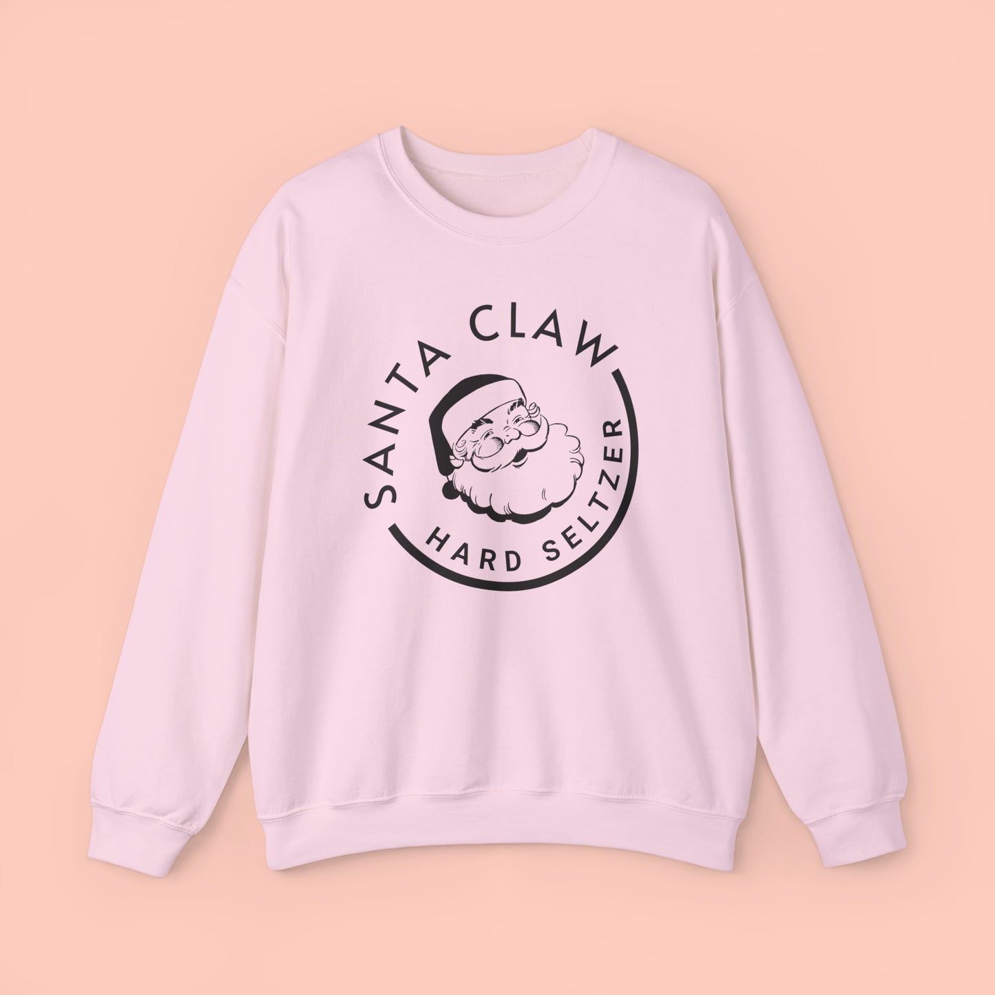 Santa Claw Hard Seltzer - Christmas Crewneck Sweatshirt