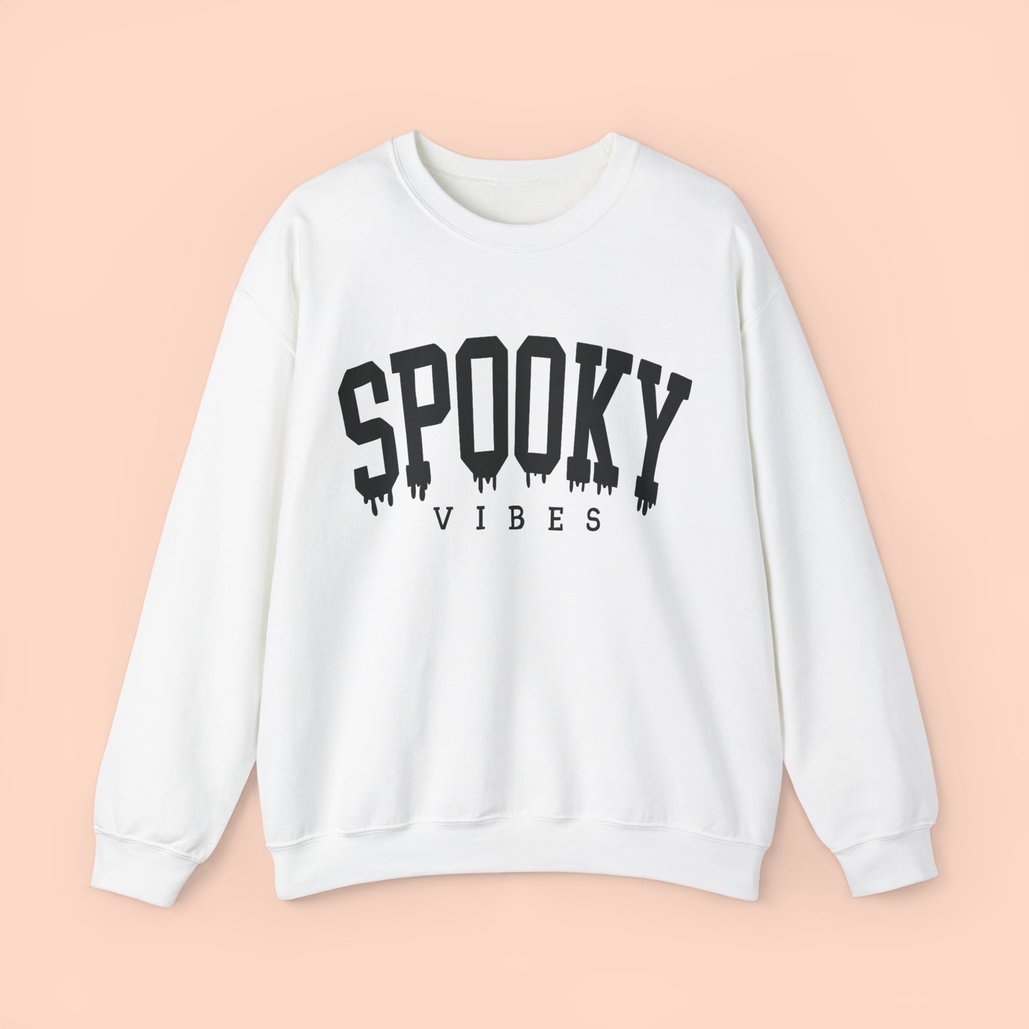 Spooky Vibes I Halloween Crewneck Sweatshirt I