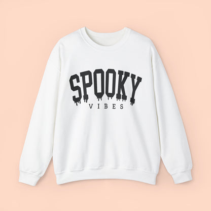 Spooky Vibes I Halloween Crewneck Sweatshirt I