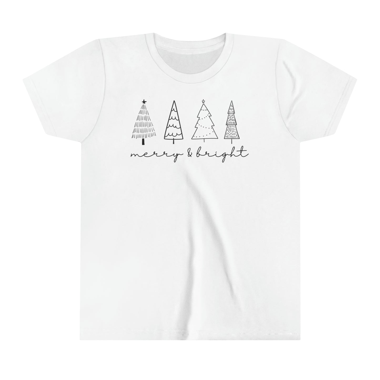 Merry and Bright Youth Short Sleeve Tee