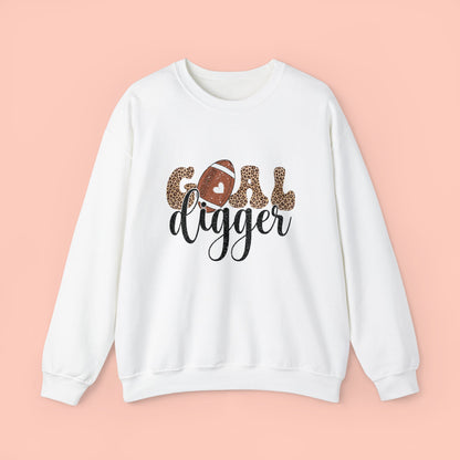 Goal Digger Crewneck- Ash