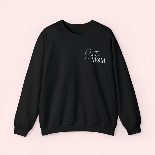 Cat Mom - Mother's Day Crewneck Sweatshirt