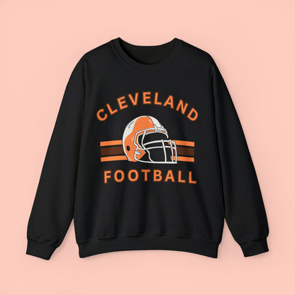 Cleveland Football Crewneck Sweatshirt