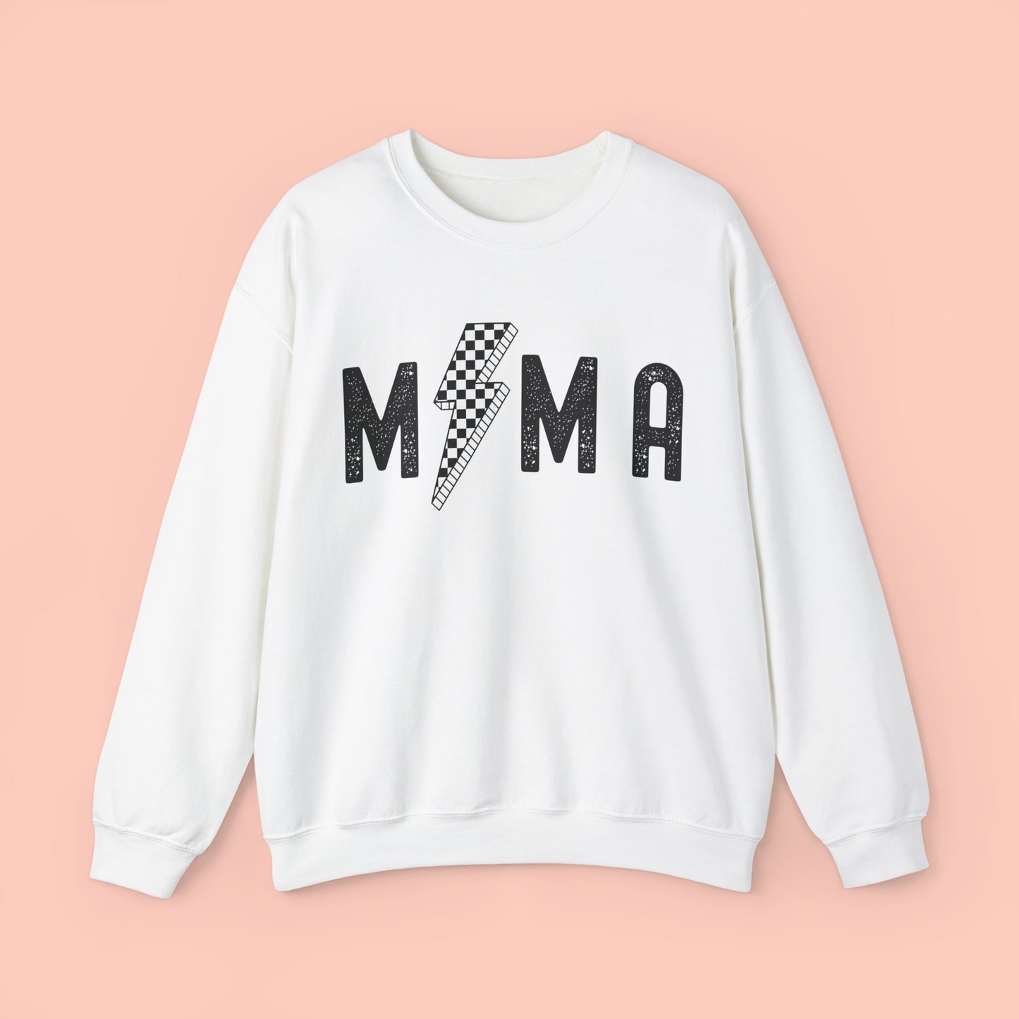 Mama Lightning Bolt- Mother's Day Crewneck Sweatshirt